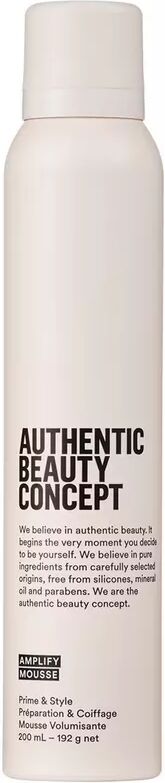 Authentic Beauty Concept - Amplify Mousse - Leichte Styling-Mousse mit Volumeneffekt, 200 ml