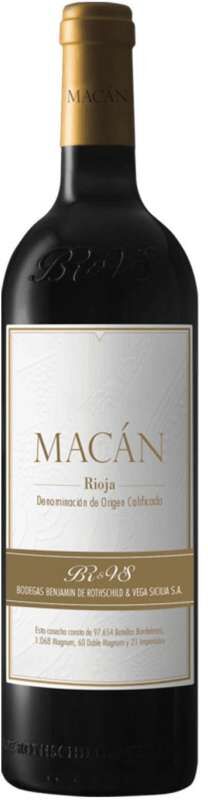 Vega Sicilia Macán 2020 - Vino tinto español de alta calidad con graduación de 14,50