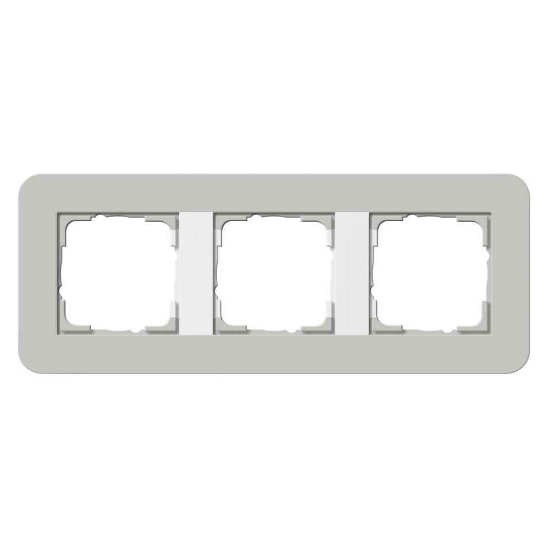 Gira 0213412. Produktfarbe: Grau, Weiss, Markenkompatibilität:, Oberflächentyp: Glänzend (0213412)