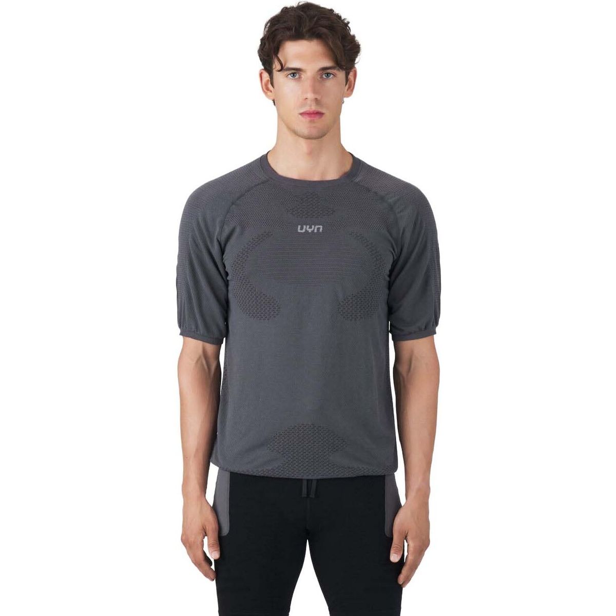 Uyn MAN Dolomya OW Shirt Short Sleeve granite gray (1031) L O103388-1031-L
