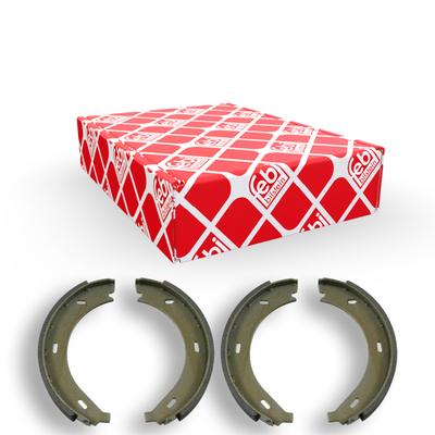 FEBI BILSTEIN Bremsbackensatz, Feststellbremse 22680 Hinterachse für Mercedes