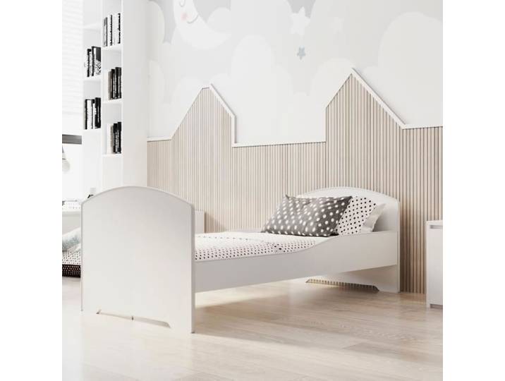Lit enfant LUK 140x70 cm pour un garçon et une fille - sommier + matelas
