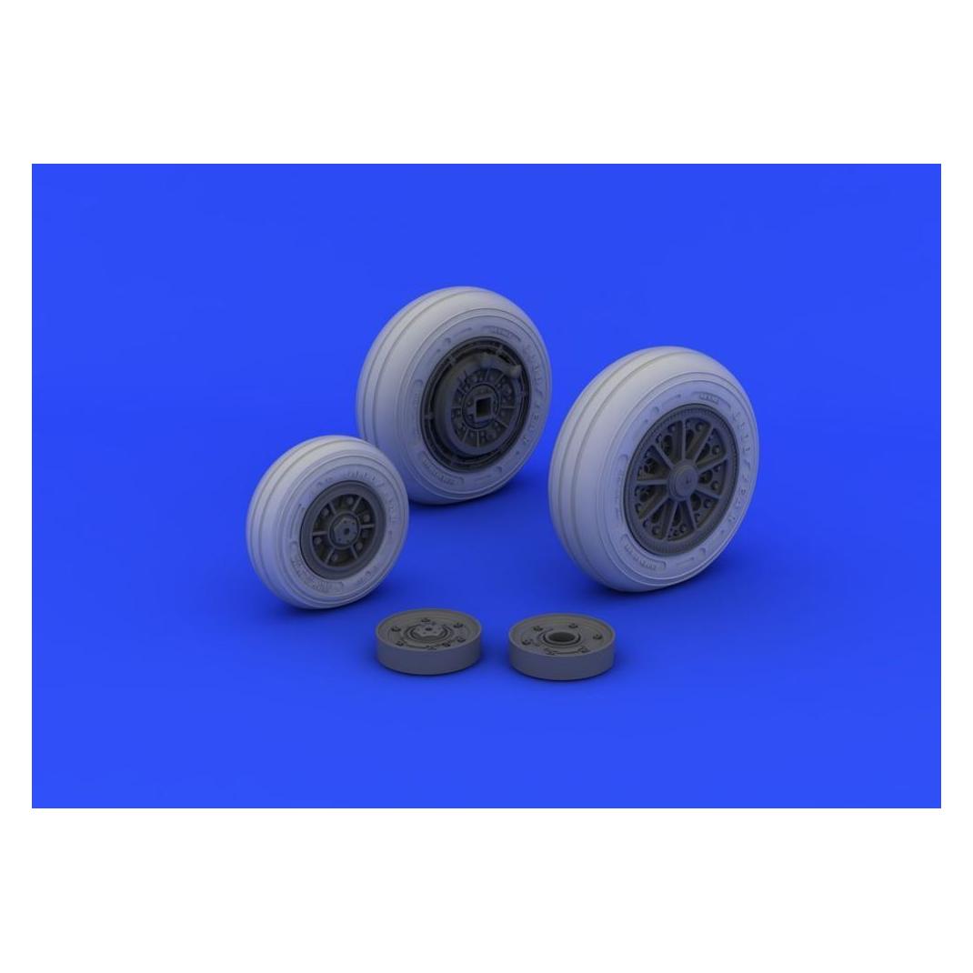 Eduard F-104 undercarriage wheels late for Ital (632046)