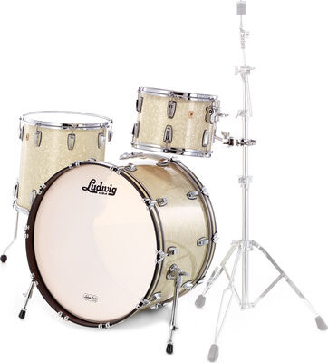 Ludwig Classic Maple Rock Vintage Wh. Vintage White Marine