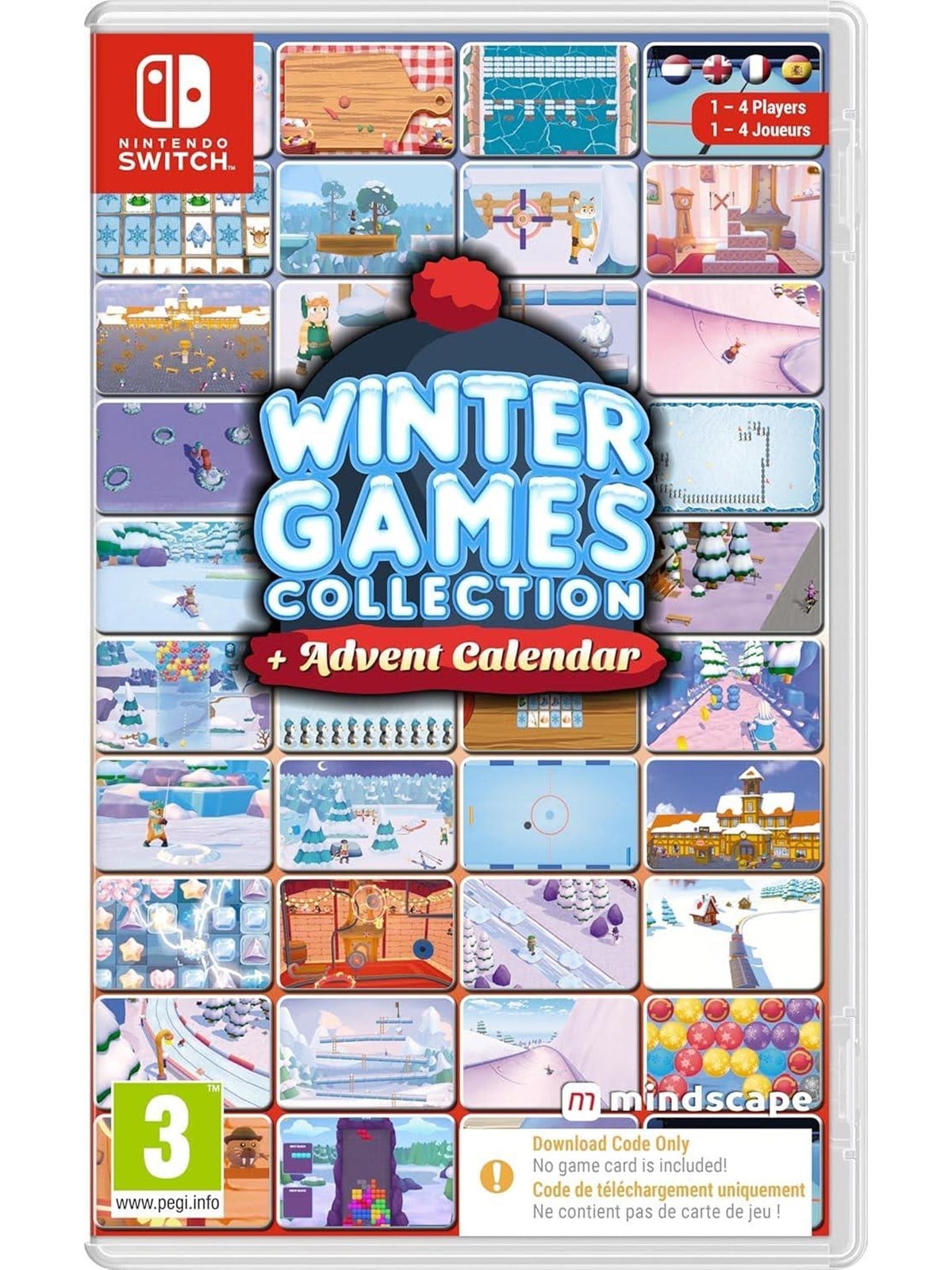 Winter Games Collection + Advent Calendar (Code in a box) - Nintendo Switch - Samlung - PEGI 3