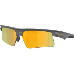 Oakley, Unisex, Sportbrille, Bisphaera Speed (Matte carbon, Prizm 24k polarized), Grau