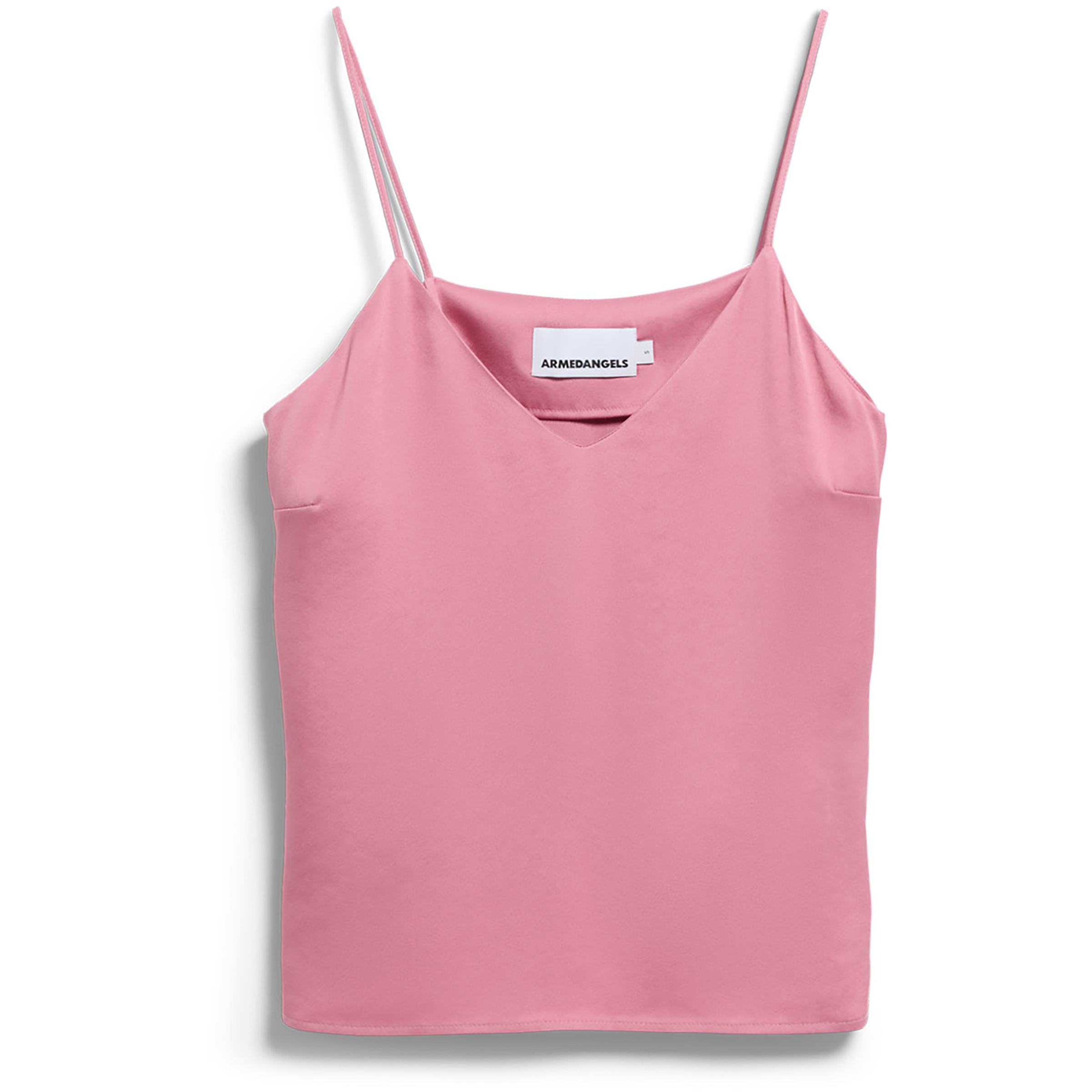 Armedangels Satin Spaghetti Strap Top Damen Blusen rosa Größe M Lifestyle Elastisch