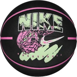 NIKE Everyday Playground Grapic 8P Basketball 099 - black/playful pink/white/barely volt 7
