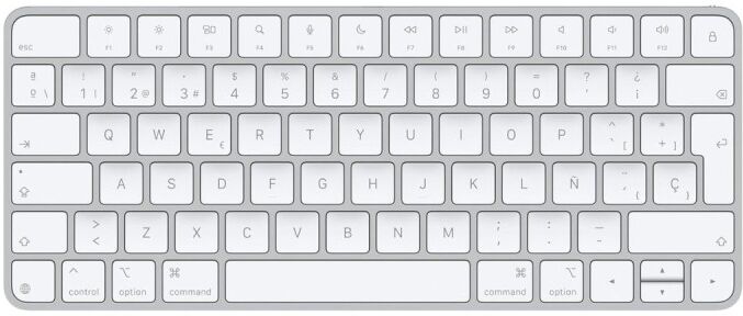Apple Magic Keyboard A2450 Englisch (UK), 2021, Silber, A+