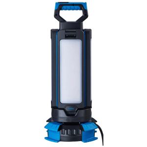 Ledino Baustrahler Linden 200, 360°LED, Netzbetrieb, 3 m Kabel, IP54 Spritzwasserschutz, dimmbar, 200 W, 24.000 Lumen