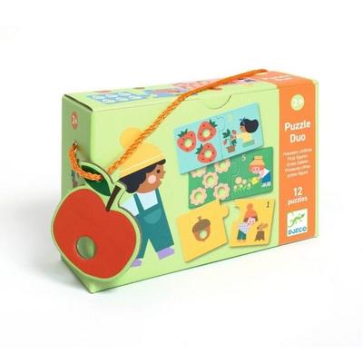 Lernspiel: Puzzle duo: Erste Zahlen
