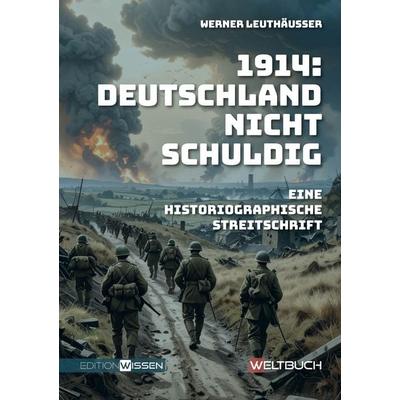 1914: Deutschland nicht schuldig, Taschenbuch von Werner Leuthäusser, Weltbuch Verlag, 978-3-907347-67-6
