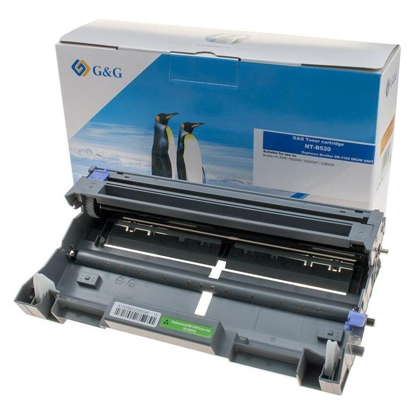 G&G kompatibel Trommel mit DR3100, black, 25000S (BK) (14260)
