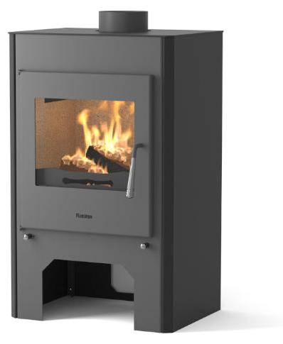 HS-Flamingo Kaminofen | Espo III | 9 kW | Schwarz