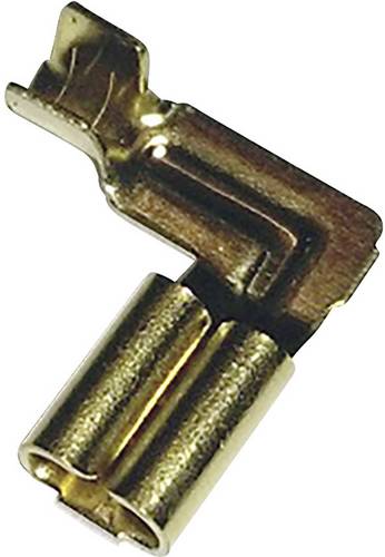 Vogt Verbindungstechnik 3765W.60 Flachsteckhülse Steckbreite: 2.8mm Steckdicke: 0.8mm 90° Unisoliert Metall