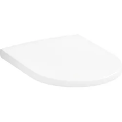 hansgrohe EluPura Original S WC-Sitz, mit Deckel, weiß, SoftClose, QuickRelease, 365x440x45mm, 60148450