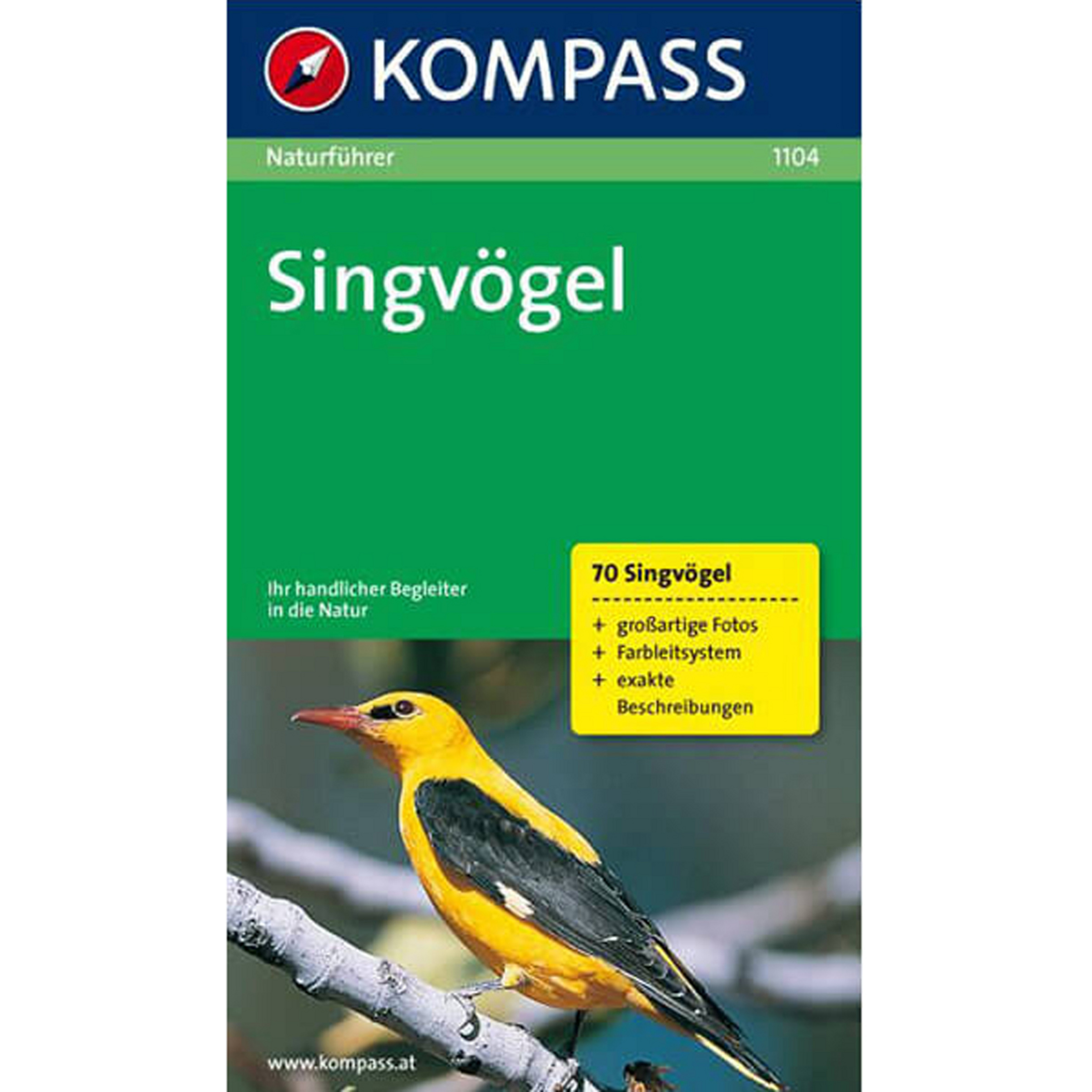 Kompass Verlag Singvogel NF 1104 Naturführer Fachbücher