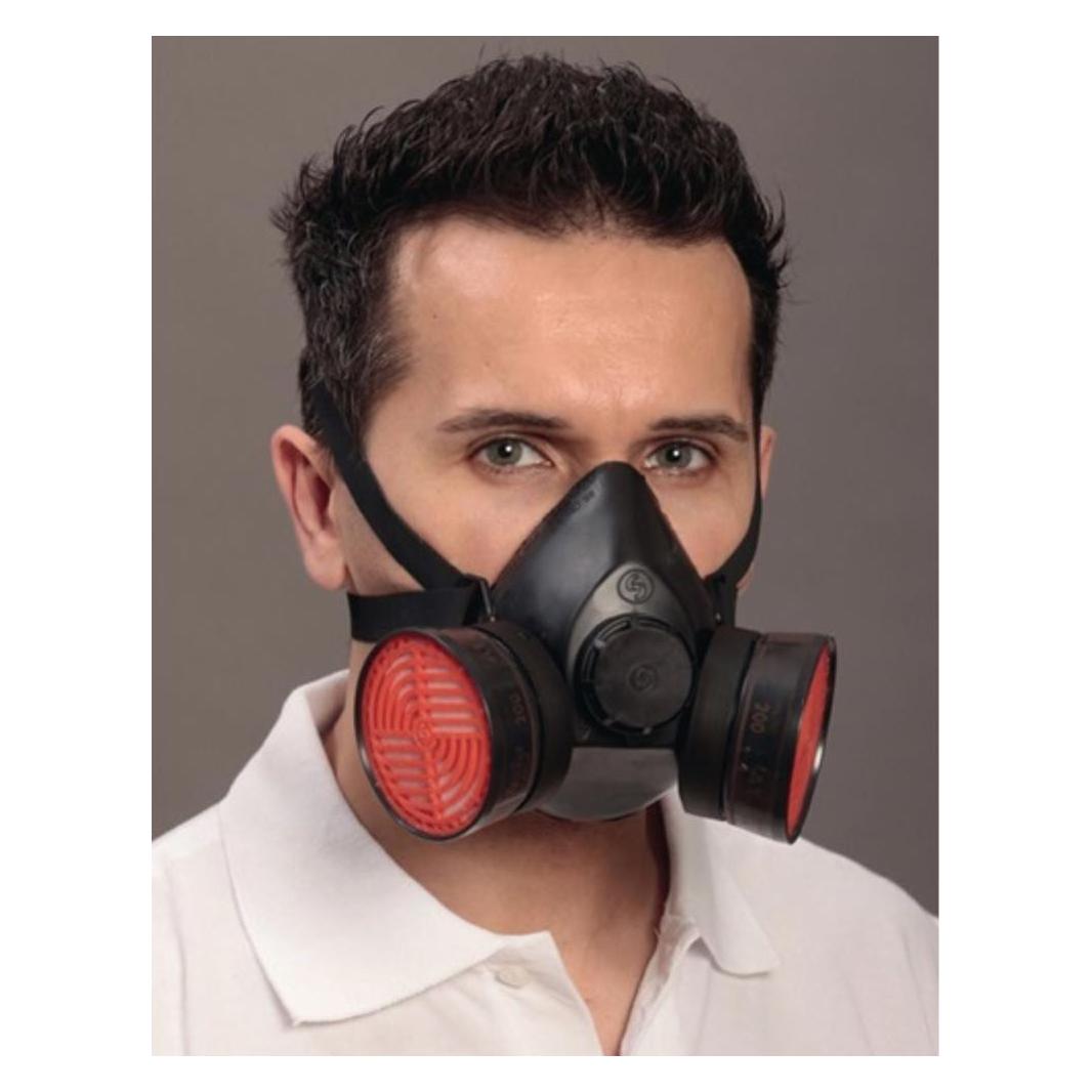 Ekastu Sekur Atemschutzhalbmaske Polimask 100/2 EN 14 EN 140 (Keine offizielle Schutzklasse, 1x) (433231)