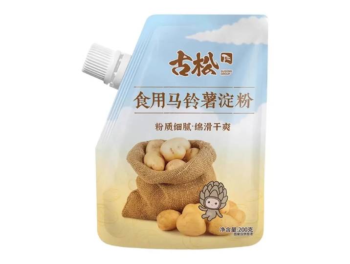 Gusong Fécule de pomme de terre avec bec verseur 200 g