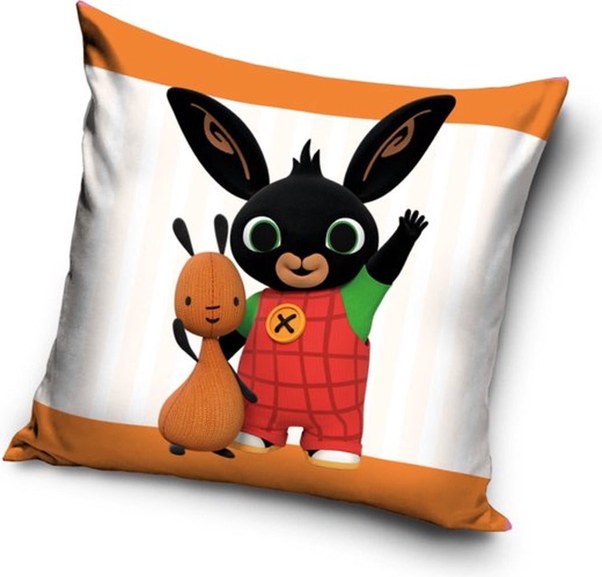 Bing het Konijn Bing Bunny Sierkussen met rits - 40 x 40 cm