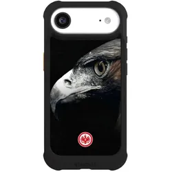 Nivocase Hülle für Apple iPhone Air Stossfeste Handyhülle NIVOmax Case Schwarz Europameisterschaft Eintracht (Apple iPhone Air), Smartphone Hülle, Schwarz