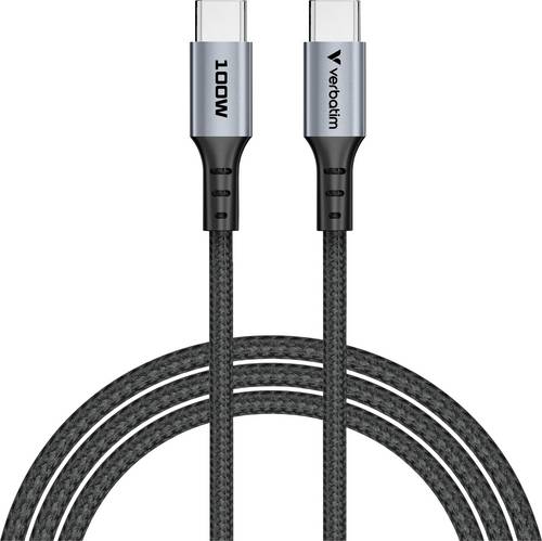 Verbatim Handy Kabel [1x USB-C Stecker - 1x USB-C Stecker] 1.2 m USB-C