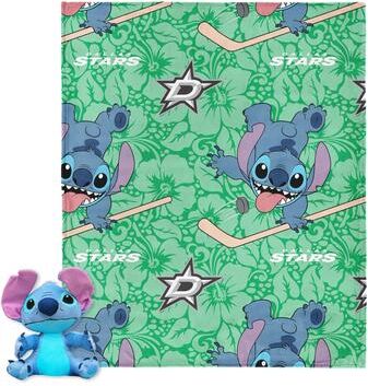 NHL Slapstick Stitch Hugger Pillow & Silk Touch Throw Blanket Set