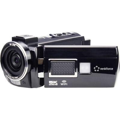Renkforce RF-DV-200 Camcorder 5K 7.6cm 3 Zoll 8 Megapixel Schwarz