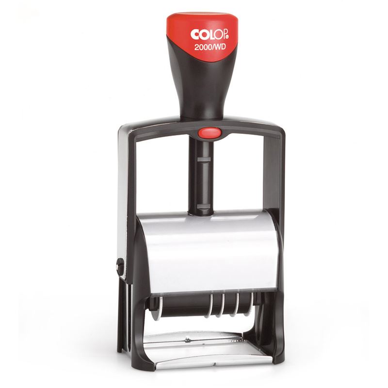 COLOP Stativ-Wortbandstempel "Classic Line 2000/WD"mit Datum