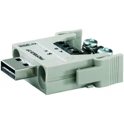 Weidmüller Bus-Modul HDC CM BUS 2SS PBDP, Elektronikkabel + Stecker