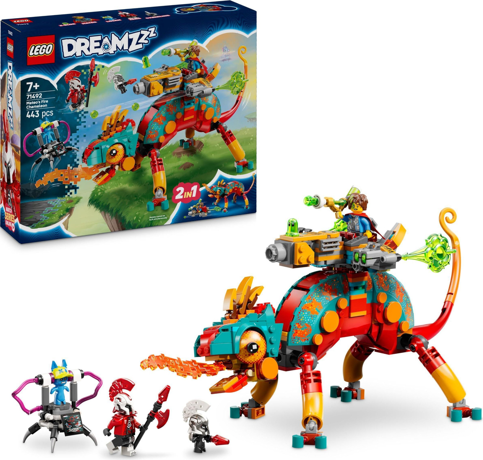 LEGO DREAMZzz Mateo's Vuurkameleon 71492