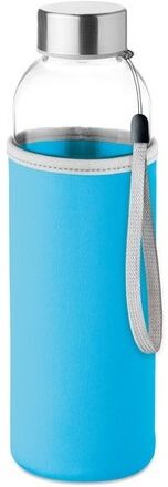 Bouteille publicitaire en verre 500 ml UTAH GLASS verre turquoise