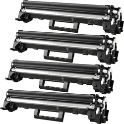 4 Kompatible Toner ersetzt Canon 2164C002 047 Multipack schwarz