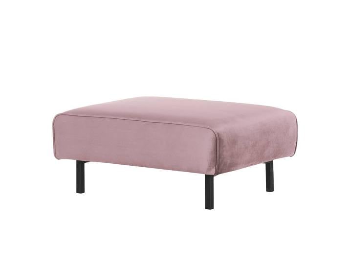 Polsterhocker Tapio I 98 x 44 x 75cm Pink/Mauve Samt Ravi: Mauve