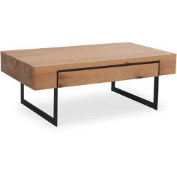 Couchtisch BIRMINGHAM (LBH 110x60x40 cm) - braun - LBH 110x60x40 cm