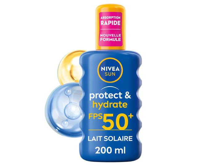 Nivea Sun Spray Solaire Protect &amp; Hydrate SPF 50+ - 200 ml