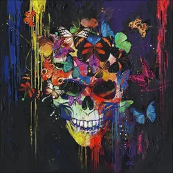 Originalbild COLOURFUL (BHT 40x40x4 cm) - bunt - BHT 40x40x4 cm