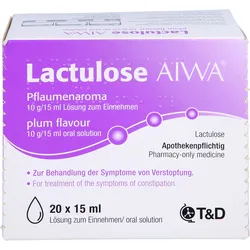 Lactulose Aiwa Pflaumenaroma 10 G/15 ml Lös.z.ein. 300 ML
