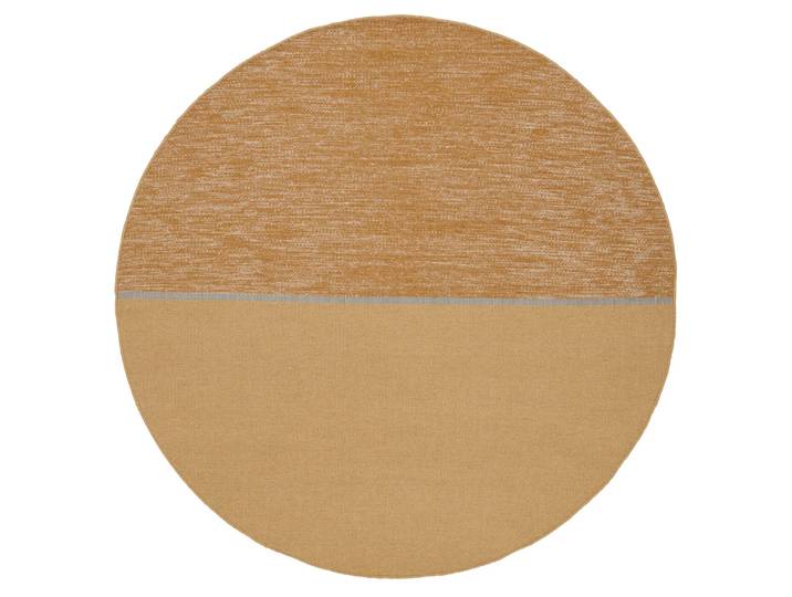 Linie Design Magnetize Teppich Ø170cm Ocker