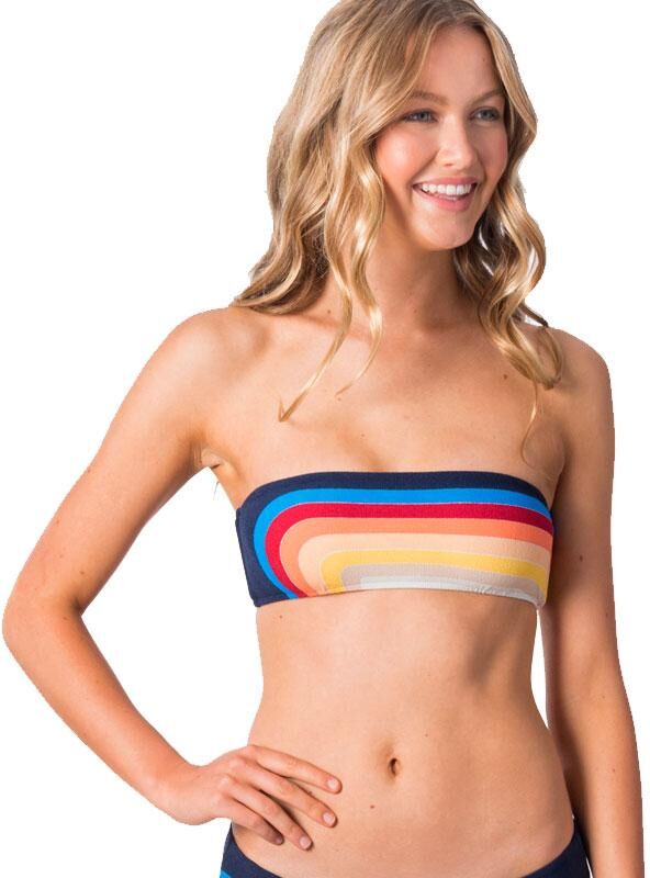 Rip Curl  - Haut de Maillot Bandeau Keep On Surfin - L - Maillot de bain
