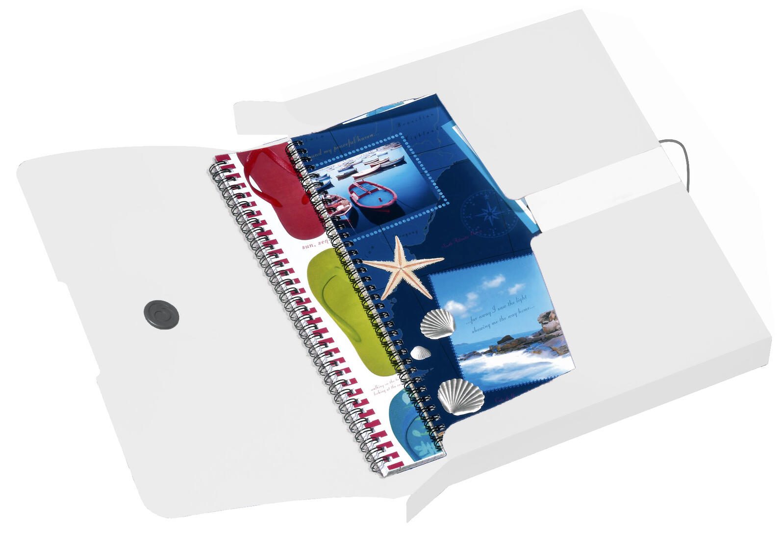 herlitz Heftbox 4 cm DIN A4 transparent 300000692