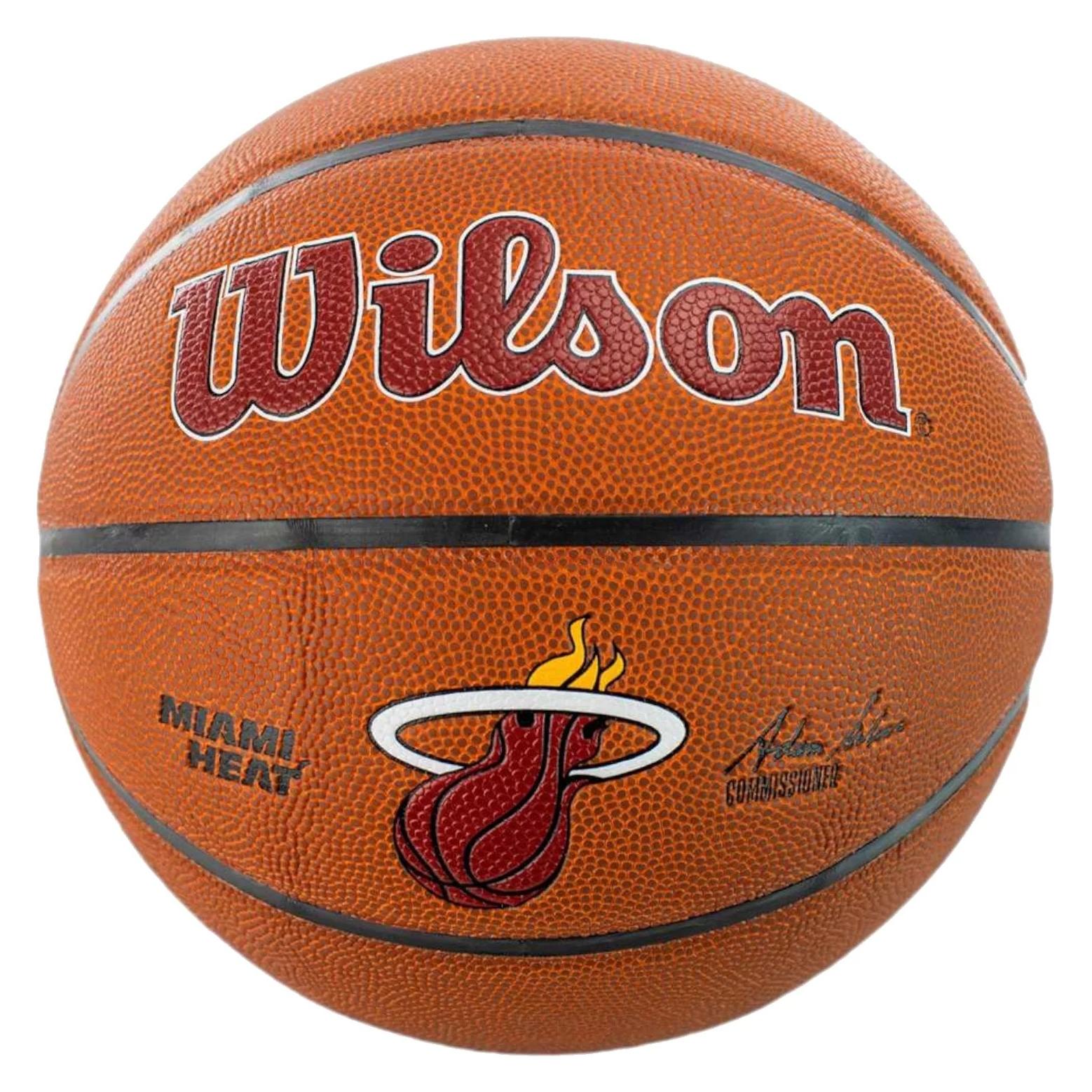 Wilson Basketball NBA Team Alliance Miami Heat (7) (WTB3100XBMIA)