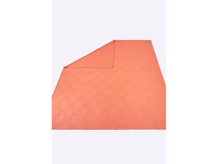 Betthusse HEINE Tagesdecke Tagesdecke , papaya, B:140cm, Tagesdecken, Betthusse