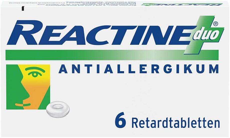 Reactine® duo Allergietabletten
