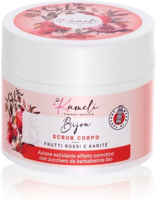 kamelì Scrub Corpo Frutti Rossi e Karite