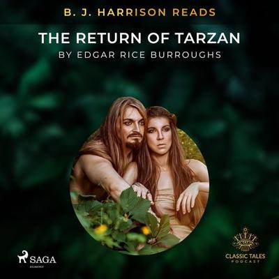 B. J. Harrison Reads The Return of Tarzan - Edgar Rice Burroughs, Audio, 9788726573879