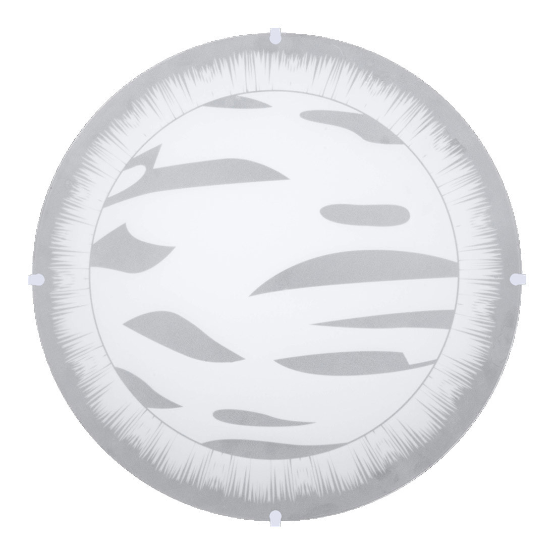 Prezent Plafondlamp INCA, Rond, Matwit Glas, Diameter: 40 cm, 2x E27/40W, Dimbaar