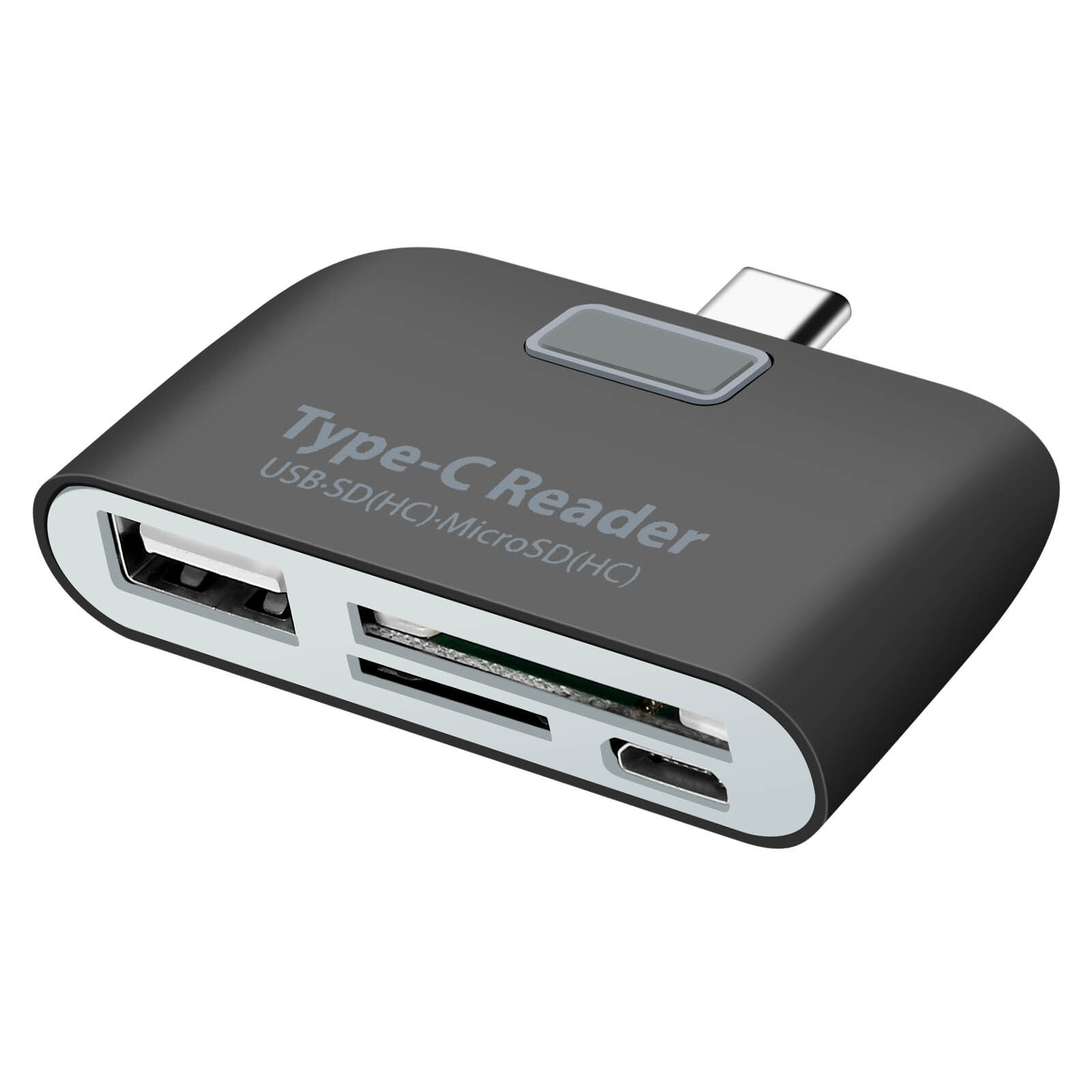 Avizar USB-C naar USB-adapter, USB-C naar Micro-USB adapter, SD-kaartlezer en Micro-SD-kaartlezer