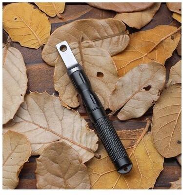 Inspire Daily Merch Portable Magnesium Fire Starter Mini Survival Camping Igniter black