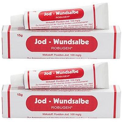 Jod-Wundsalbe Robugen 2x 2x15 g Salbe